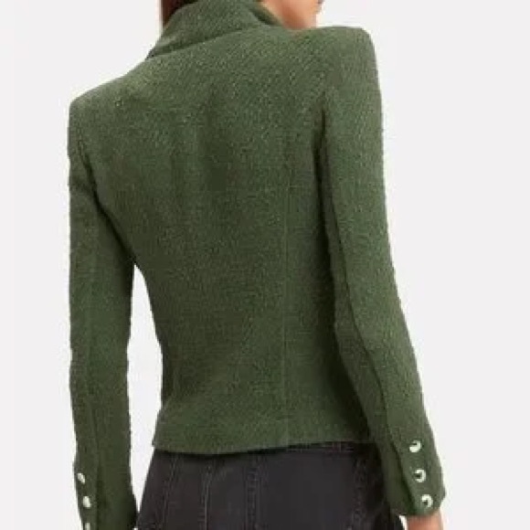 Iro Tweed Jacket Hunter Green Size S (FR36) - Picture 2 of 5